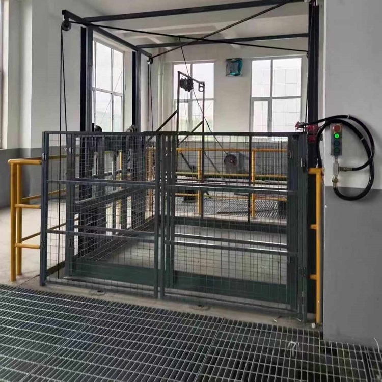 防爆货梯厂化工厂房车间用防爆升降货梯平台_升降货梯如何使用视频_液压防爆货梯定做